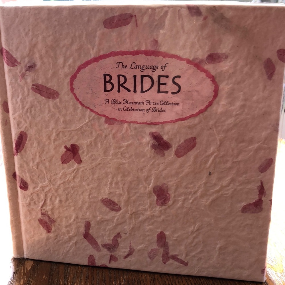 The language of brides book - NWT
